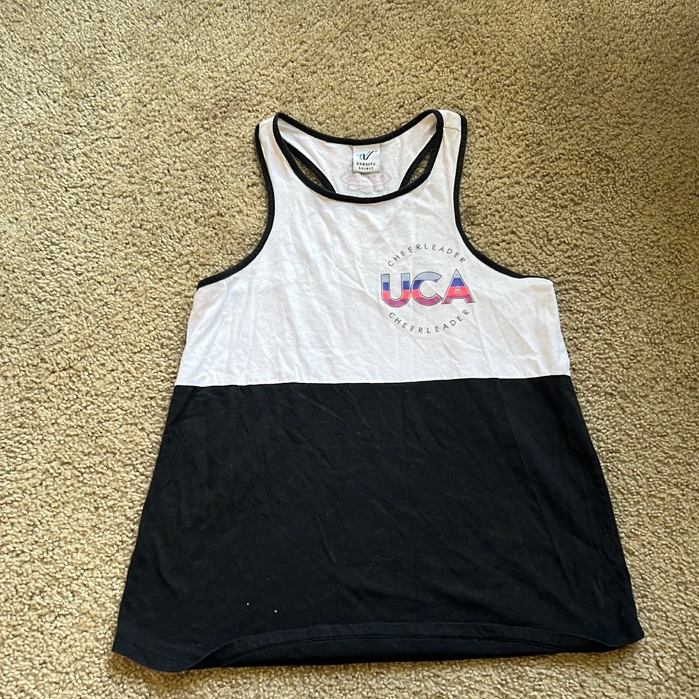 UCA cheer tank top